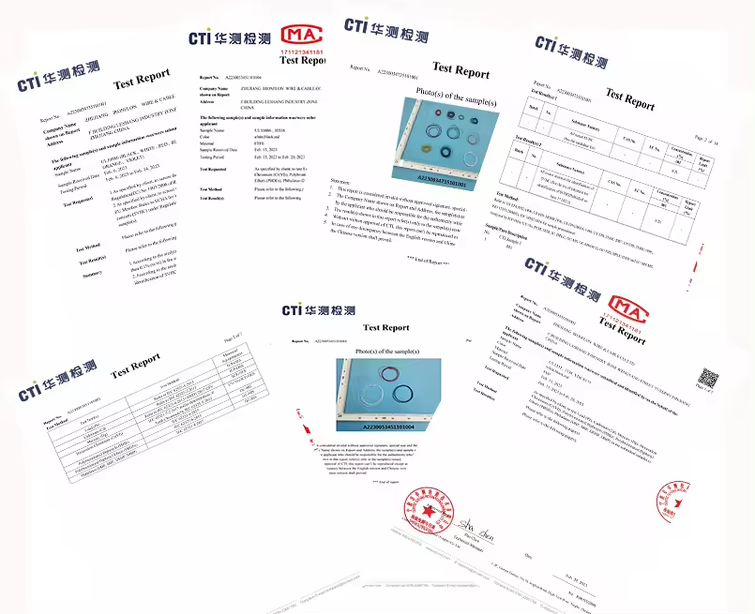 High Temperature Wire Certificate High Temperature Wire Certificate