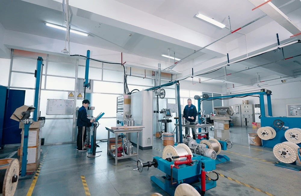 Stranded tinned copper wire factory diagram Stranded tinned copper wire factory diagram